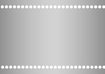 光沢のあるシルバーのドット模様入り背景