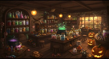 The Witch’s Candy Shop