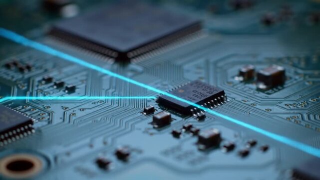 Circuit board technology background electronic components motherboard cpu gpu system