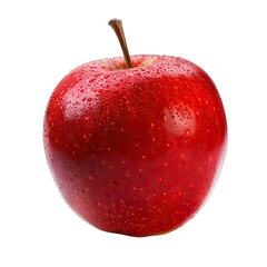 Close-up of a single, ripe red apple (2)