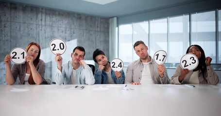 Judges At The Competition Gave The Team Disappointing Scores And Cards