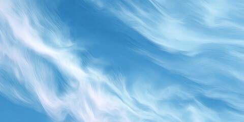 Fototapeta premium Light Blue Abstract Background with Soft Brush Strokes and Cloud-like Texture for Design Projects and Digital Art
