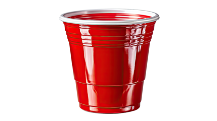 Solo Cup: A vibrant and iconic solo cup, its bold red hue. A symbol of social gatherings, parties and everyday moments.