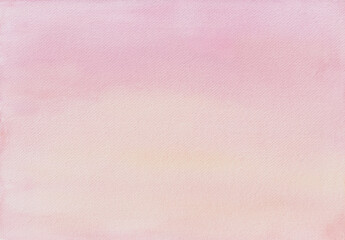 Pastel Pink and Peach Gradient Watercolor Background