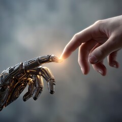 AI technology meets human creativity in touch