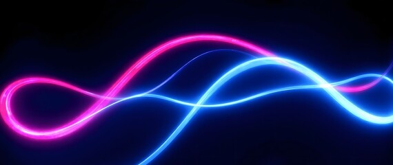 Neon light waves