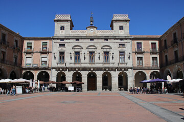 town hall in avila in spain  © frdric
