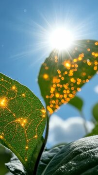 Photosynthesis energy flow: plant mechanism, carbon capture, chlorophyll role, oxygen output, solar input, ecological pattern, growth rhythm, natural stage, green chemistry, light reaction,