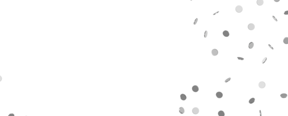 Mesmeric Moments: Mesmeric 3D Illustration Depicting Mesmerizing silver Confetti