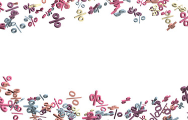 percent sign rain  percentage icon interest rate