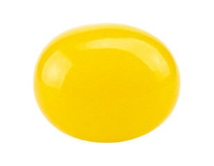  Close-Up Yellow Candy Jelly Bean PNG
