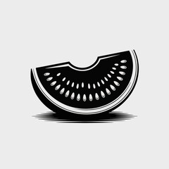 black mascara on white background