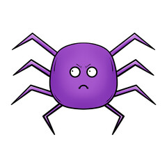purple spider