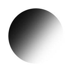 black grainy circle overlay half-transparent PNG