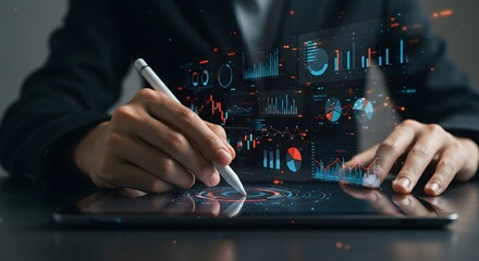 Data Analysis on Tablet with Stylus: Business Intelligence and Visualization