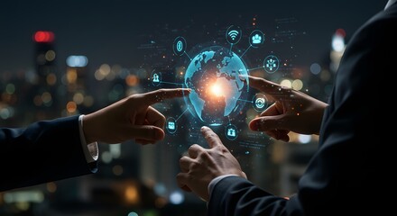 Global Business Network and Digital Technology Connection