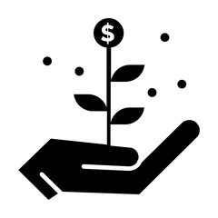 Growth Plain Free Icon