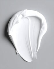 Smooth white cream texture