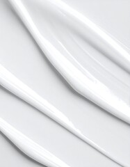 Smooth white cream texture