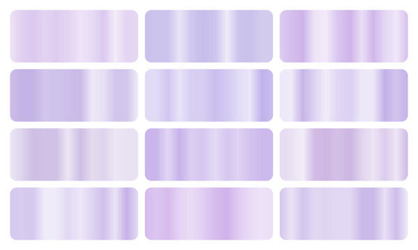 Gradiente etereo che sfuma dal blu tenue al viola pallido, evocando serenita cosmica. Perfetto per interfacce futuristiche, sfondi onirici e progetti di design minimalista.