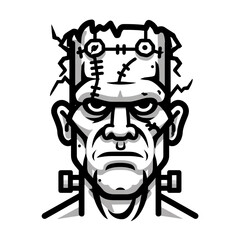 A striking illustration of a classic monster character, showcasing a strong and bold appearance.