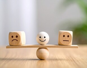 Finding Balance: A Visual of Happiness and Sadness in Life