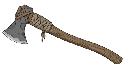 A Stone Age axe