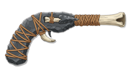 Pistol in the Stone Age