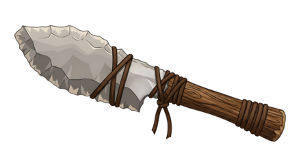 A knife from the Stone Age