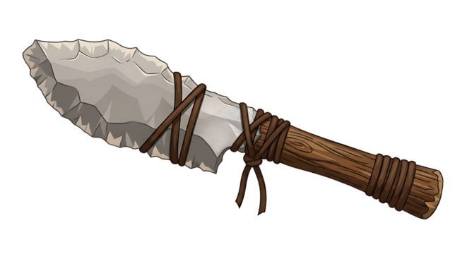 A knife from the Stone Age