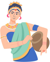 India's diverse cultures are reflected in a wide array of traditional clothing, each with unique styles, fabrics, and designs