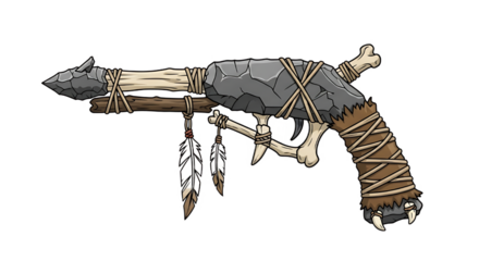 A pistol from the Stone Age