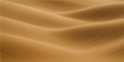 Golden waves of soft silk ripple like desert dunes, a luxurious sandy texture © Ashraful