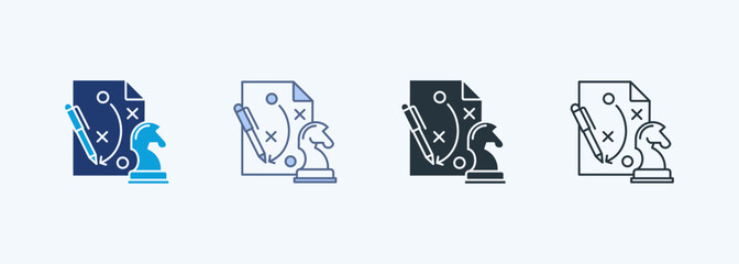 Strategy Multiple Style Icon Collection