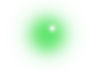 Soft glowing green light blur with radiant aura on white background. Abstract neon energy glow effect for design, wallpaper, or digital art. Vibrant mystical luminous gradient texture.