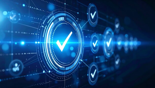 Digital Security Checkmarks Network.