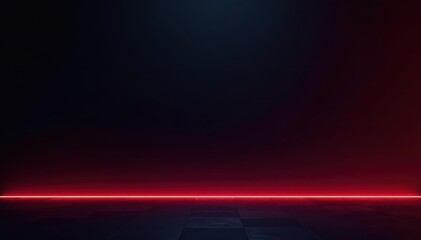 Obraz premium Deep black background, vibrant red glowing rim , photography, shadow, red