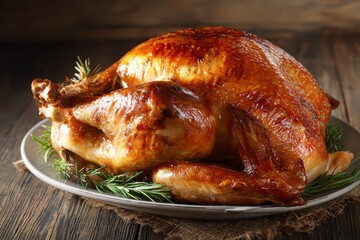 Classic American Thanksgiving Turkey