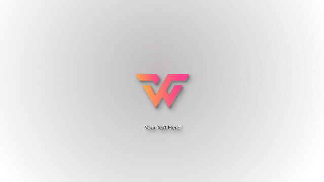 Outline Elegant Shadow Logo Reveal | Minimal Line Intro Animation Wide