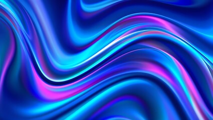 Vibrant abstract background with swirling waves of blue pink and purple light