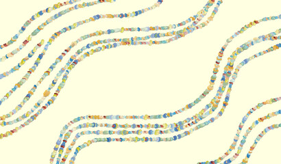 색깔 띠 일렁임 배경