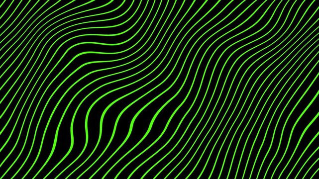 black and green striped background