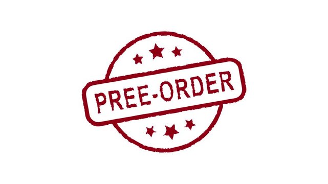 PREE - ORDER - Stamp, Imprint, Seal Template. Motion Graphics Video Footage. Chroma key. 4K Stamp Imprint Seal Template Animation. Alpha Channel.