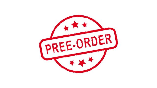 PREE - ORDER - Stamp, Imprint, Seal Template. Motion Graphics Video Footage. Chroma key. 4K Stamp Imprint Seal Template Animation. Alpha Channel.