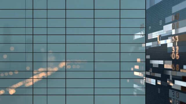 Corrupted Calendar with Lost Events in Color Fade Effect