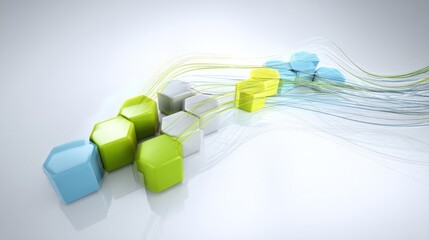 A visual representation of adding items to a collection,