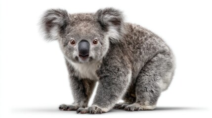 Fototapeta premium Koala portrait, front view