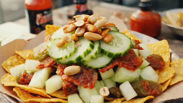 Mexican Tostilocos.