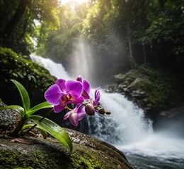 waterfall in the forest