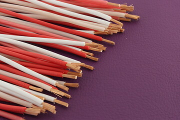 Obraz premium Electrical Insulated Copper Mounting Wires for Electrical Switchboard Assembly. 